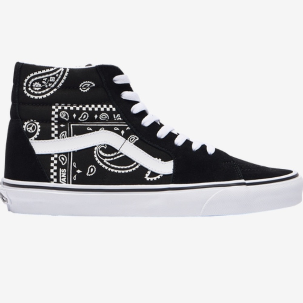 Men’s Vans Sk8 Hi Peace Paisley